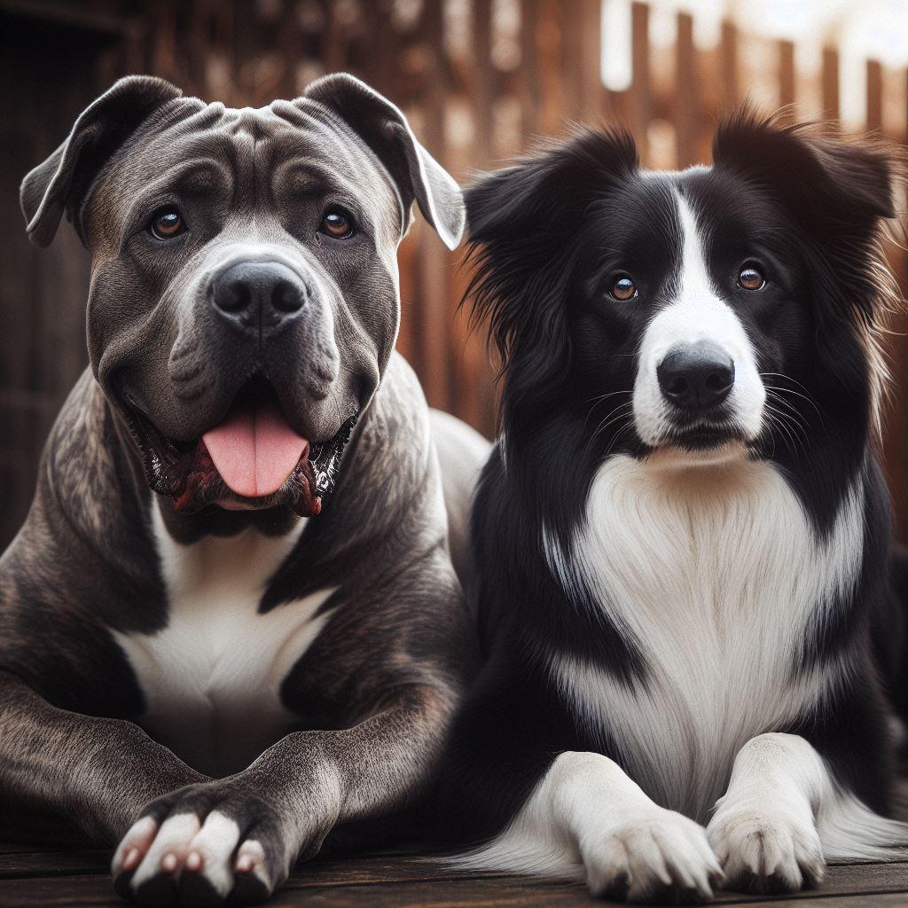 Les premiers chiens du parc canin de St-Georges tout excités par leur  espace de jeu